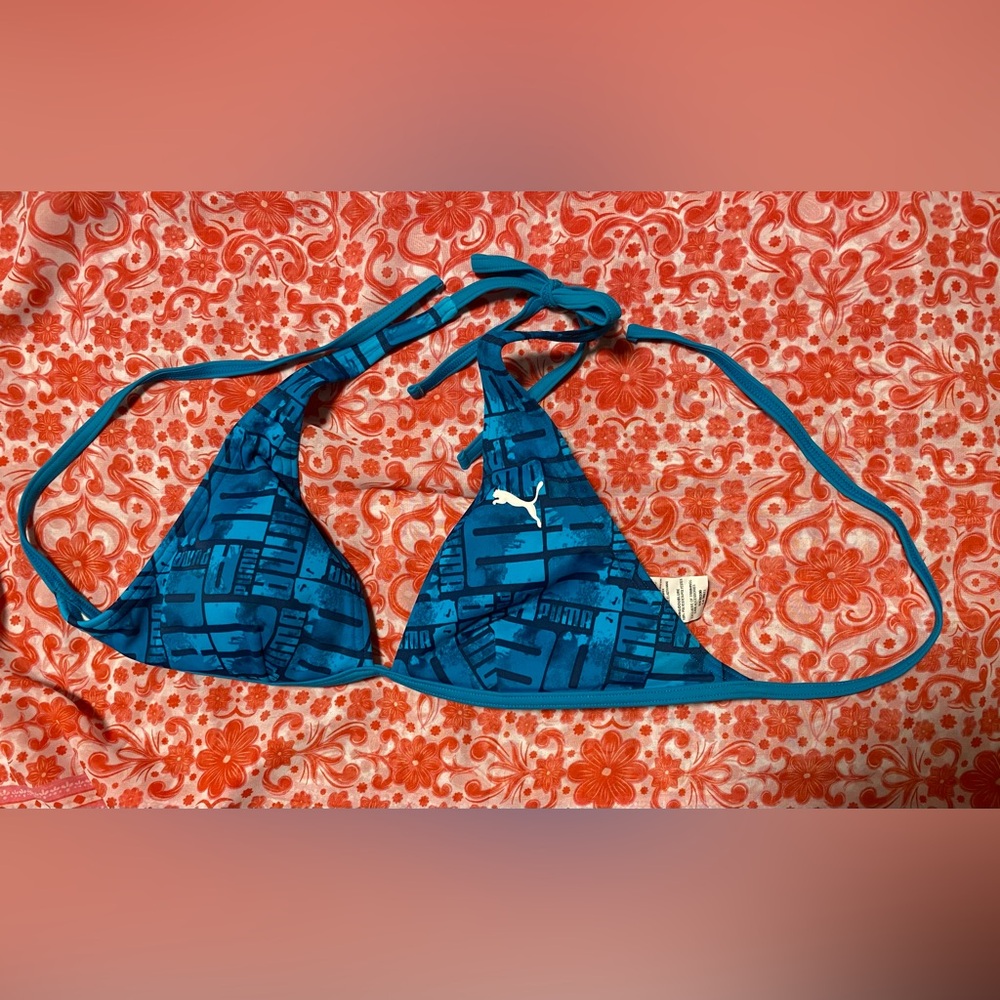 Puma Vibrant Blue Bikini Top
